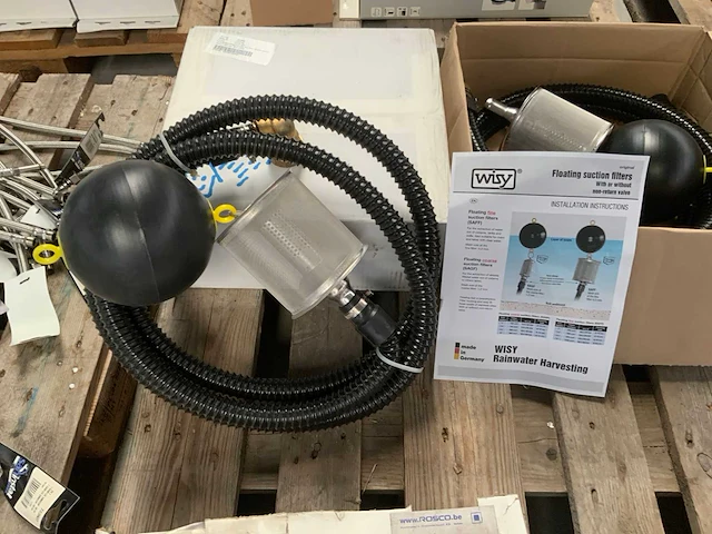 Wisey hemelwater drijvend aanzuigfilter (2x) - afbeelding 4 van  4