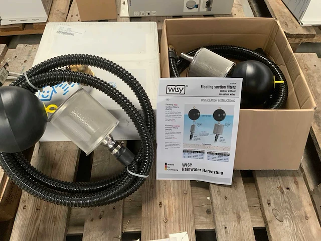 Wisey hemelwater drijvend aanzuigfilter (2x) - afbeelding 3 van  4