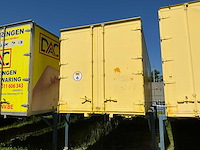 Wissellaadbak/opslagcontainer