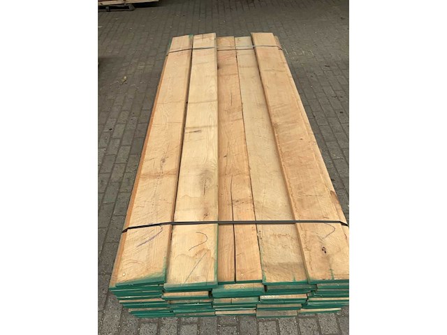 Wit amerikaans eiken planken 26x205 mm (78x) - afbeelding 5 van  5