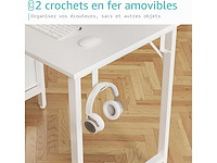 Wit bureau met lades - afbeelding 5 van  7
