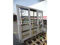 Wit pvc raamdeurkozijn - afbeelding 2 van  2