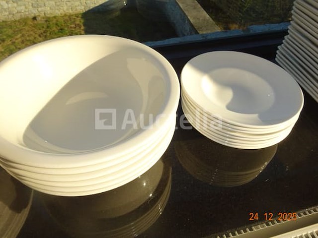 Wit servies - afbeelding 1 van  8