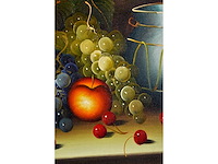 Witman - stilleven met fruit - olie op doek - 50x60 cm - afbeelding 3 van  8