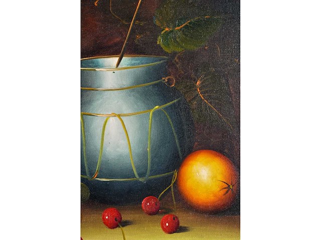 Witman - stilleven met fruit - olie op doek - 50x60 cm - afbeelding 4 van  8