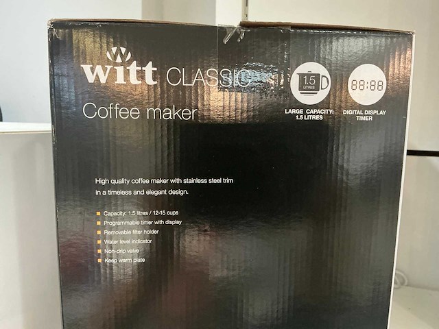 Witt classic koffiezetapparaat - afbeelding 4 van  4