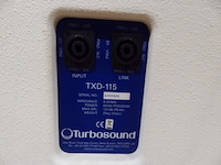 Witte 15 inch passieve basskast turbosound - afbeelding 3 van  3