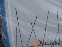 Witte aluminium caminia schuifdeur 180 x 350 (winkelwaarde: €2,999) - afbeelding 2 van  10