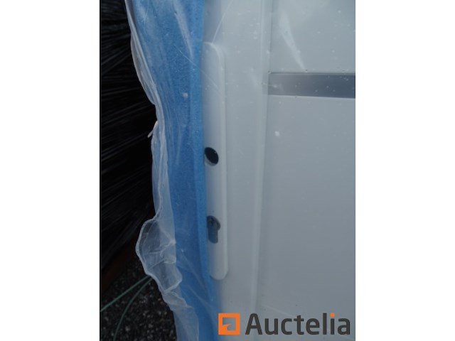 Witte aluminium poort aosta 167 x 100 (winkelwaarde: €849) - afbeelding 4 van  8