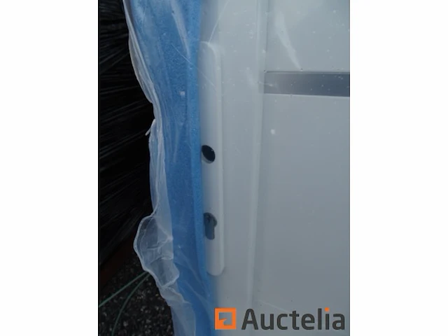Witte aluminium poort aosta 167 x 100 (winkelwaarde: €849) - afbeelding 4 van  8