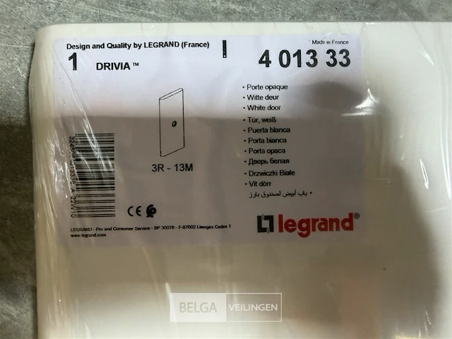 Witte deur legrand divia (7 st) - afbeelding 3 van  3