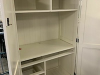 Witte houten kast - afbeelding 2 van  3