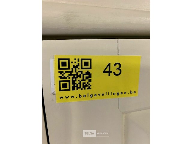 Witte houten kast - afbeelding 3 van  3