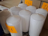 Witte kaarsen ( 8 x ) - afbeelding 2 van  2