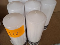 Witte kaarsen ( 8 x ) - afbeelding 2 van  2
