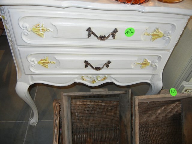 Witte kast (louis xv) - afbeelding 1 van  1