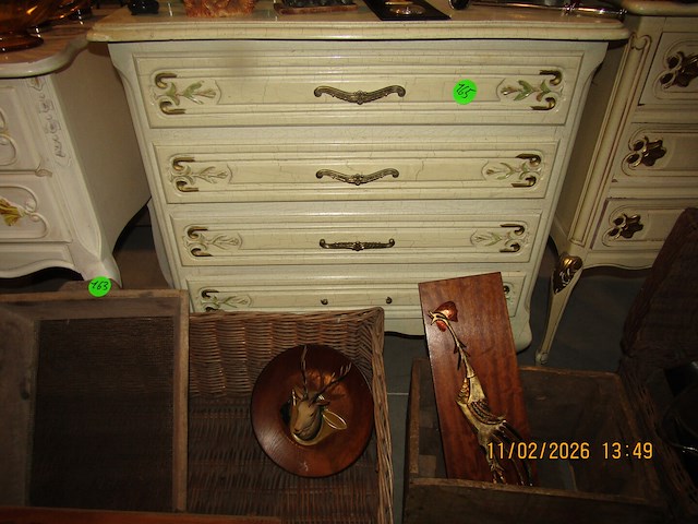 Witte kast (louis xv) - afbeelding 1 van  1