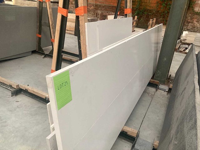 Witte kwartscomposiet - afbeelding 2 van  3