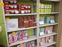 Witte legbord rekken ( 3 x ) - afbeelding 1 van  2