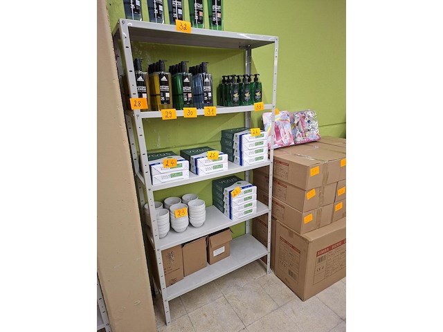 Witte legbord rekken ( 3 x ) - afbeelding 2 van  2