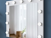 Witte make-uptafel bj118 - 100% melamine - afbeelding 4 van  8