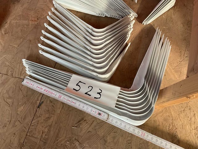 Witte plankdragers - afbeelding 2 van  5