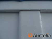 Witte schuifdeur aluminium caminia 180 x 300 (winkelwaarde: 2.519 €) - afbeelding 2 van  10