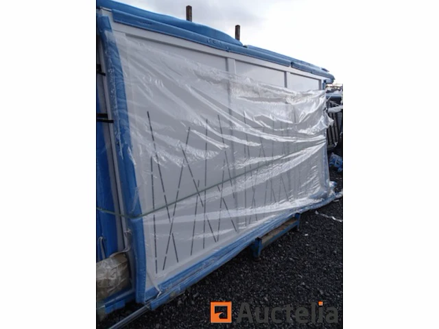 Witte schuifdeur aluminium caminia 180 x 300 (winkelwaarde: 2.519 €) - afbeelding 9 van  10