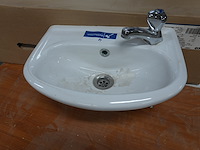 Witte spoelbak, 40 x 28 cm - afbeelding 1 van  4