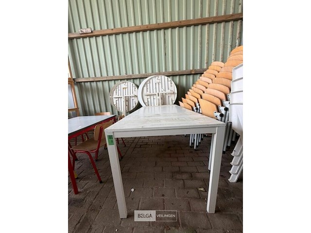 Witte tafel - afbeelding 1 van  2