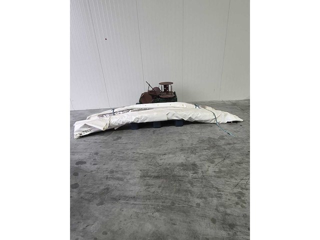 Witte tentzeilen voor tent 14mx25m zonder palen - afbeelding 3 van  5