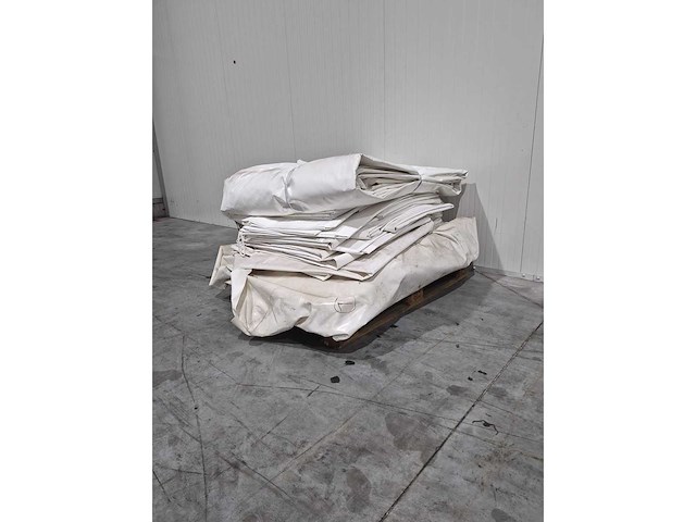 Witte tentzeilen voor tent 14mx25m zonder palen - afbeelding 4 van  5