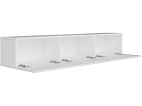 Witte tv-standaard, 150 cm x 30 cm x 32 cm - afbeelding 5 van  7