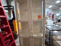 Witte vitrinekast - afbeelding 1 van  4