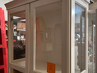 Witte vitrinekast - afbeelding 2 van  4