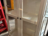 Witte vitrinekast - afbeelding 3 van  4