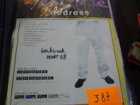 Witte werkbroek - maat 58 - afbeelding 1 van  2