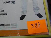 Witte werkbroek - maat 58 - afbeelding 2 van  2