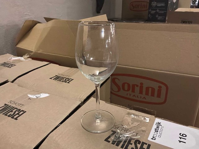 Witte wijn glas (99x) - afbeelding 2 van  3
