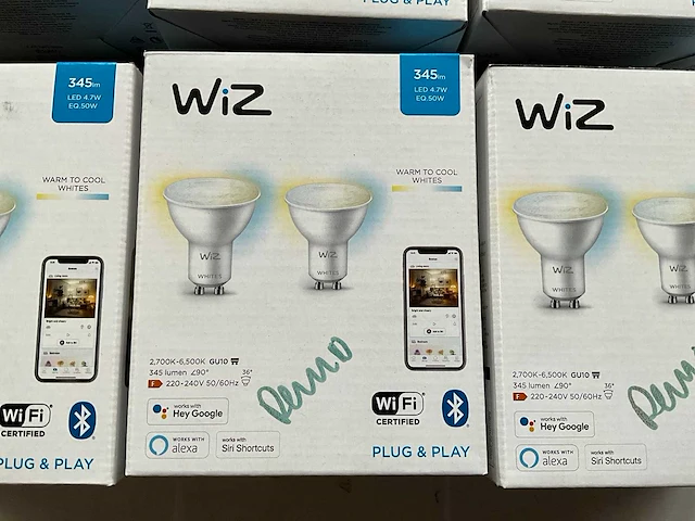 Wiz warm to cool whites plug & play lichtbron 2-pack (6x) - afbeelding 2 van  6