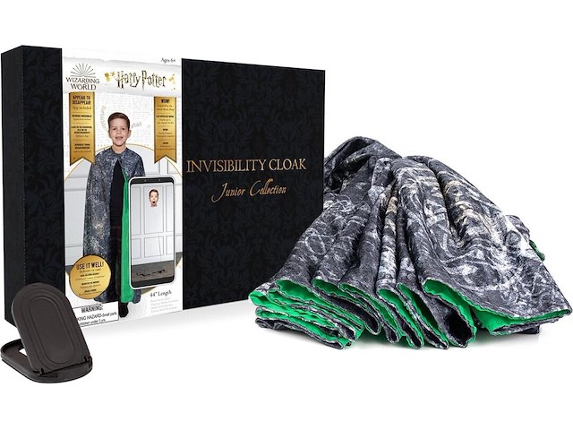 Wizarding world - officiele harry potter onzichtbaarheidsmantel - illusie - afbeelding 3 van  4