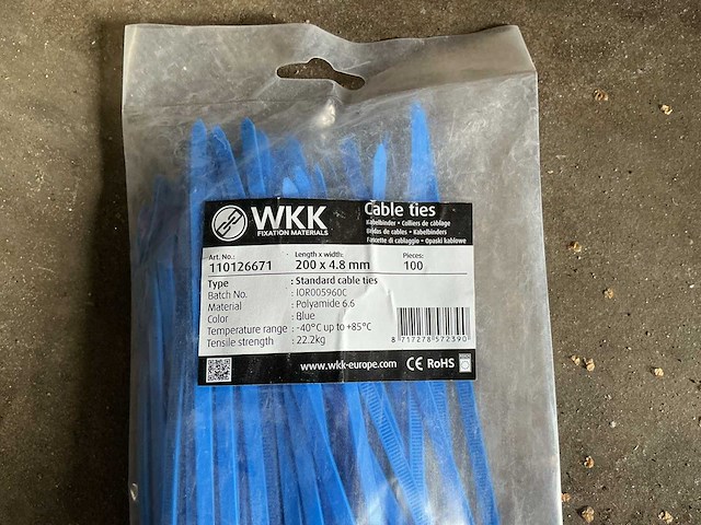 Wkk partij kabelbinders - afbeelding 2 van  3