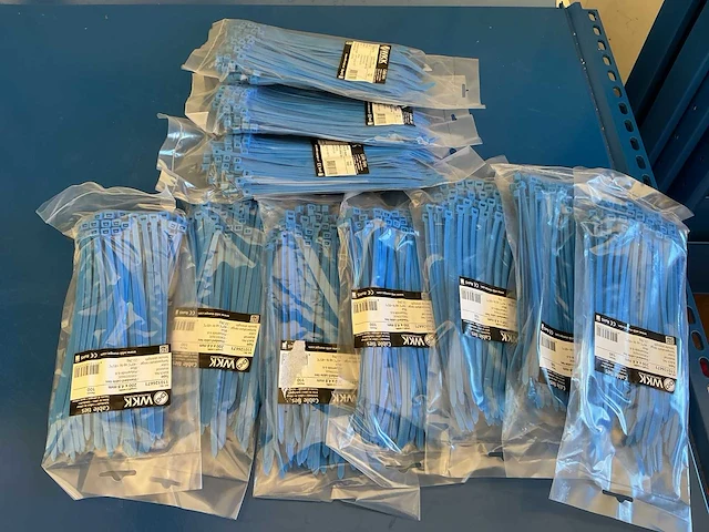 Wkk standard cable ties bevestigingsmateriaal (10x) - afbeelding 1 van  2