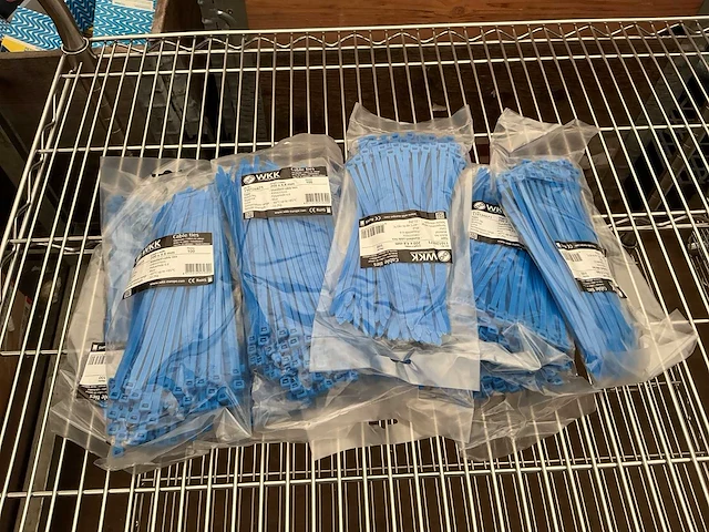 Wkk standard cable ties bevestigingsmateriaal (10x) - afbeelding 1 van  2