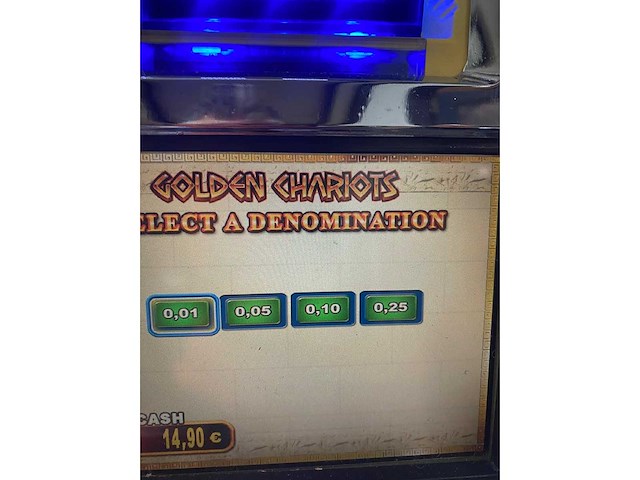 Wms - golden chariots - speelautomaat - afbeelding 8 van  10