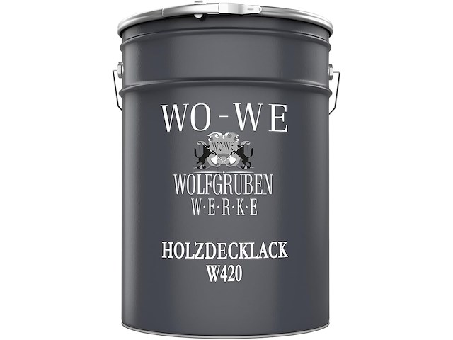Wo-we houtverf 2,5l betongrijs - afbeelding 1 van  3