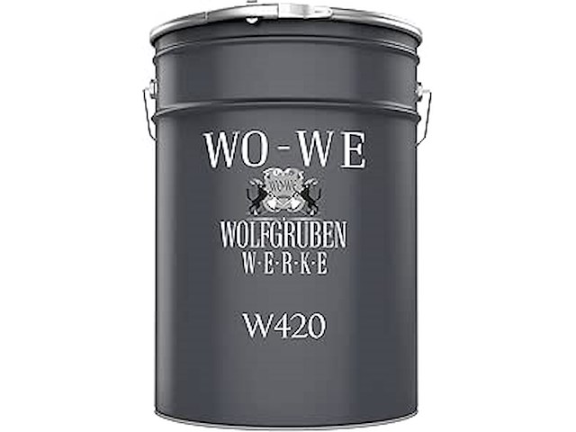 Wo-we w420 houtverf (betongrijs, 2,5l) - afbeelding 1 van  5