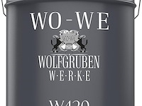 Wo-we w420 houtverf (gitzwart, 2,5l) - afbeelding 1 van  4