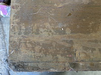 Wo2 munitiekist 1940 getekend - afbeelding 3 van  4