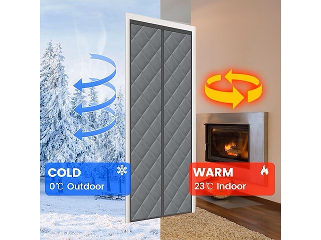 Wochitv warmtewerend gordijn - afbeelding 2 van  3